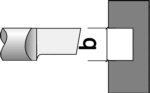 Gravierstichel, parallel
